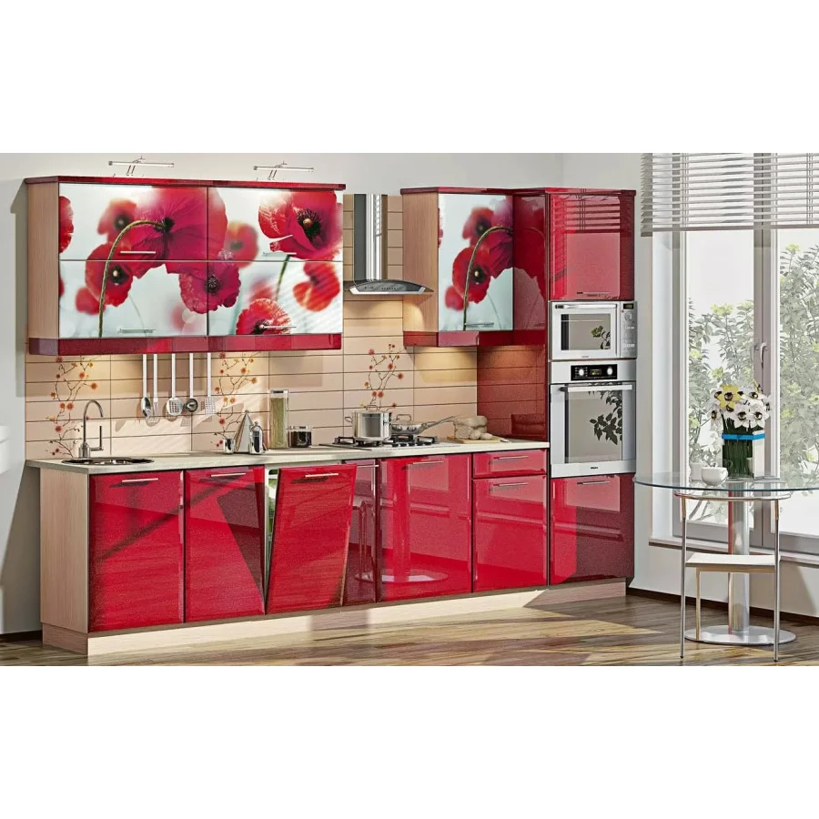 Kitchen "Hi-tech with color printing" KX-486 order